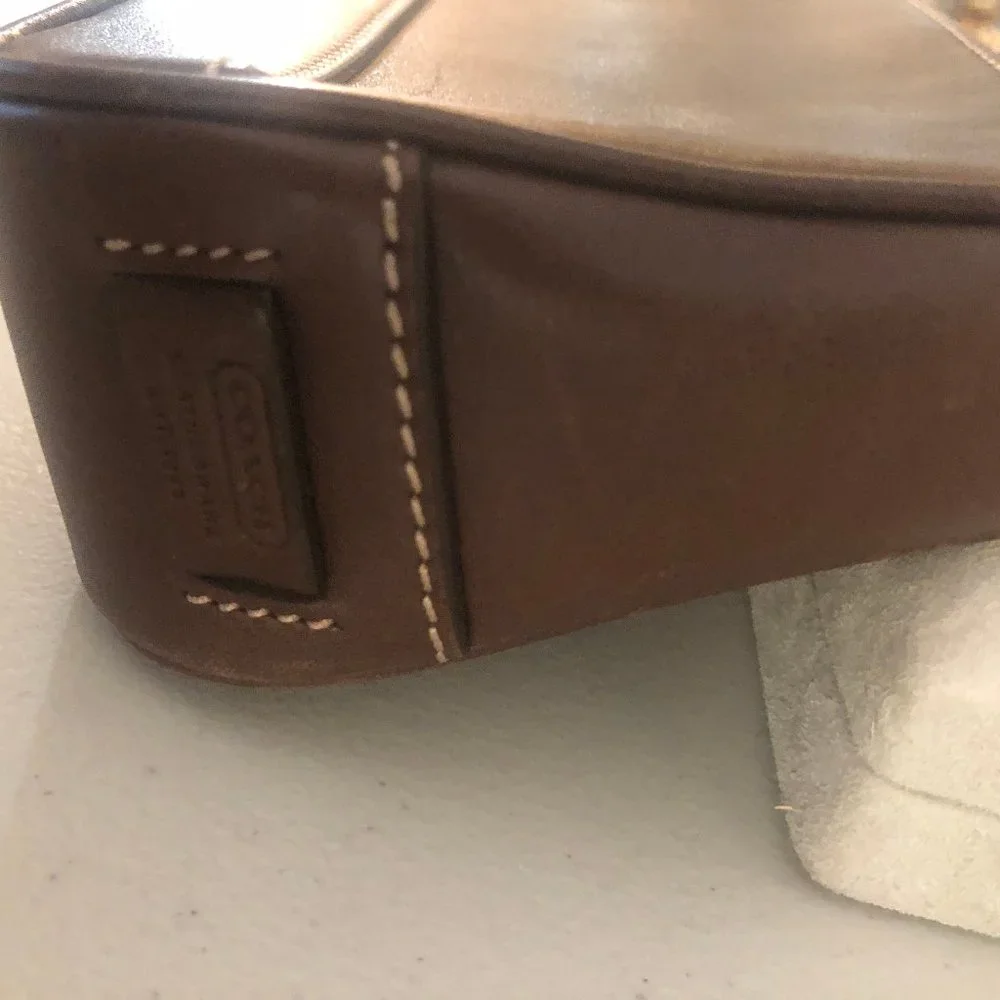 Coach Leather Satchel Shoulder Bag or Wristlet - convertible - Picture 5 of 15